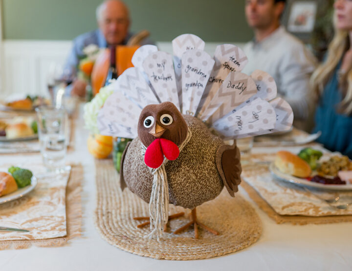 Turkey On The Table Is An Adorable Ode To Gratitude