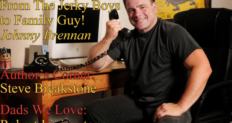 Celebrity Parents Magazine: Johnny Brennan Issue