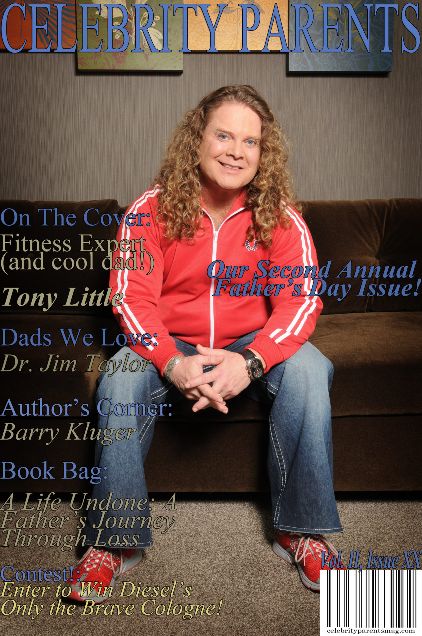 Celebrity Parents Magazine Tony Little Issue Celebrity Parents Magazine