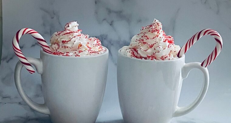 This Peppermint Hot Chocolate Bomb Recipe Has All The Holiday Feels