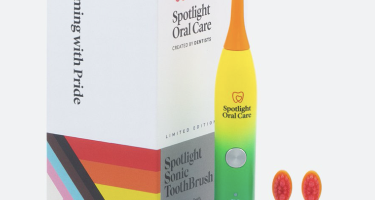 Pride Sonic Toothbrush Lets You Brush Your Kiddo Teeth For A Good Cause (And Woot, No Cavities)
