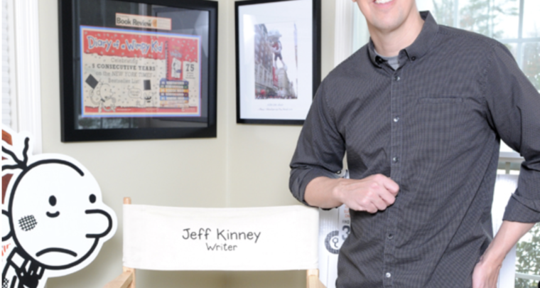 Diary of a Wimpy Kid Author Jeff Kinney Is Writing A Fun Next Chapter