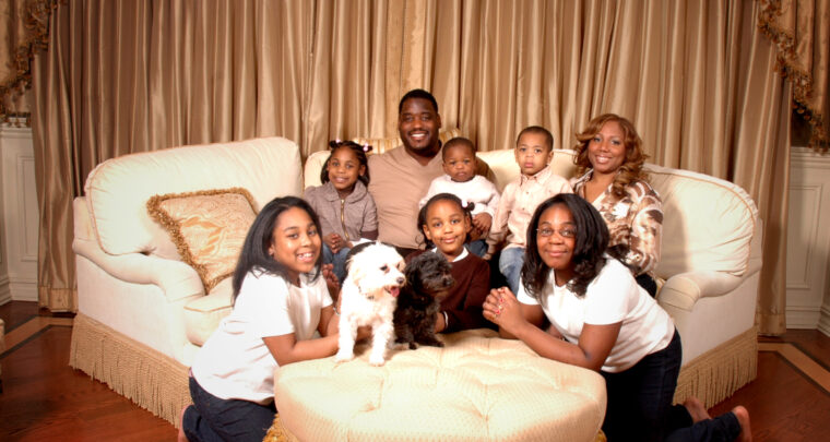Football Legend Damien Woody Talks About Football, Family, And Friday Night Dates With His Wife, Nicole