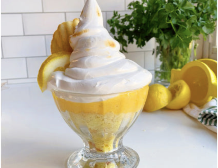 These Lemon Madeleine Meringue Parfaits Are The Perfect Start To Spring