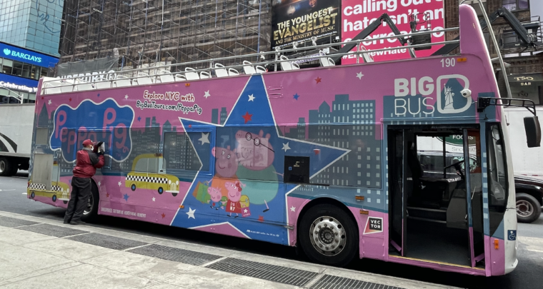 The Peppa Pig Big Bus New York Tour Is As Much Fun As Jumping Up And Down In Muddy Puddles