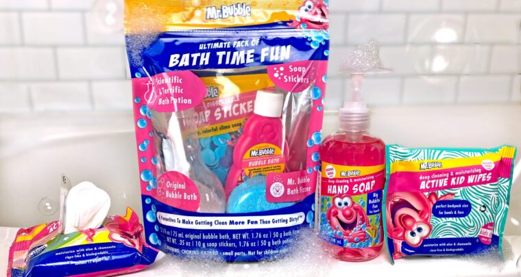 Your Kids Will Totally Love Tub Time When You Use The Mr. Bubbles Ultimate Pack of Bath Time Fun