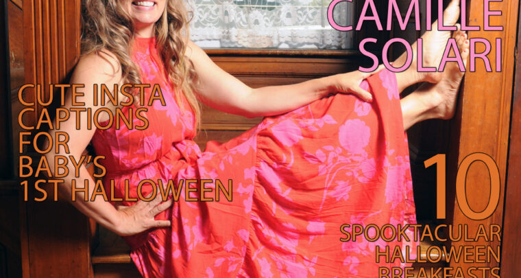 Celebrity Parents Magazine: Camille Solari Issue