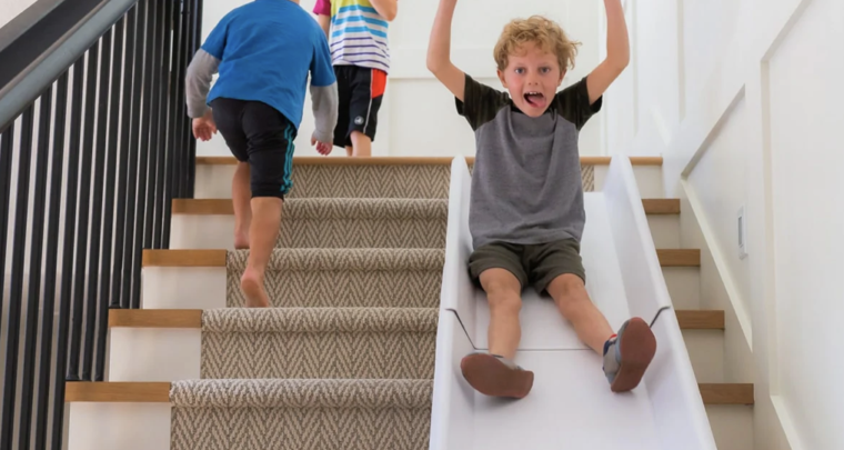 StairSlide Lets You Turn Your Staircase Into An Indoor Playground
